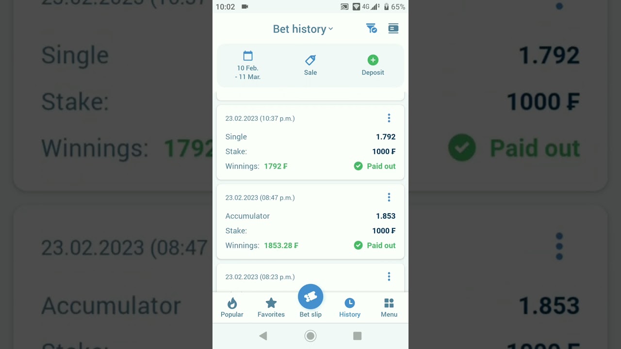 Live sports betting : This Was Unexpected!