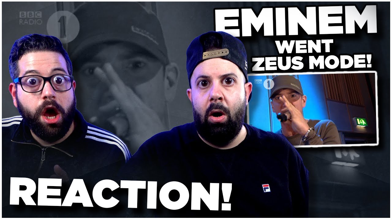 Eminem goes ZEUS Mode on this Freestyle | EMINEM REACTION!