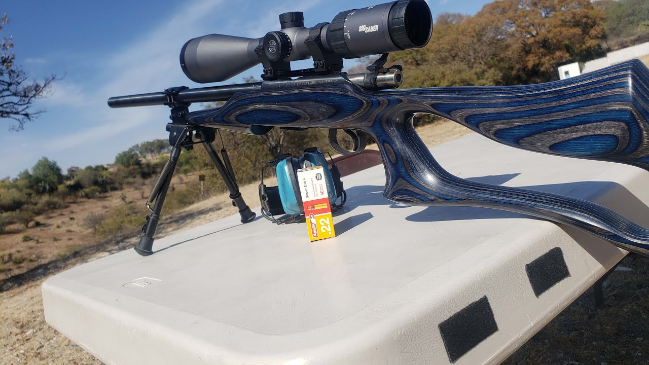CZ455 Agrupacion .22 Lr 50m y 100m 🙄🙄 Aguila Super Extra rifle