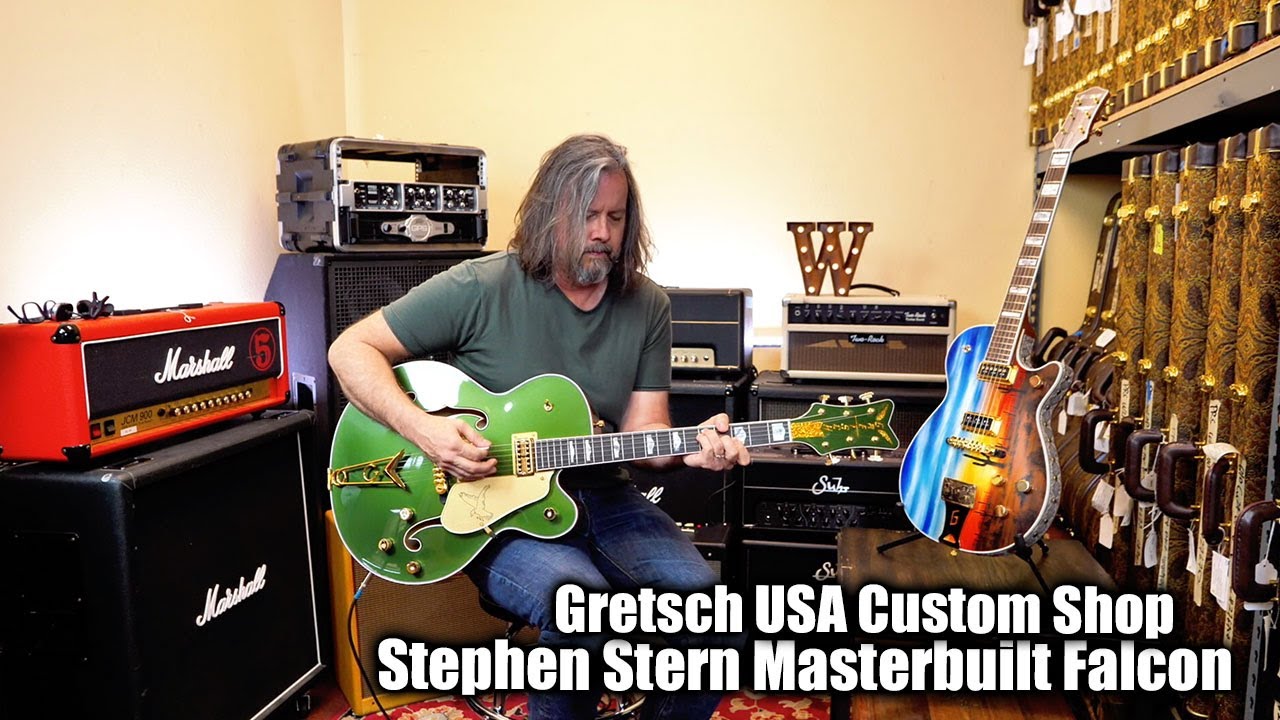 Gretsch USA Custom Shop Stephen Stern Masterbuilt Guitar demo