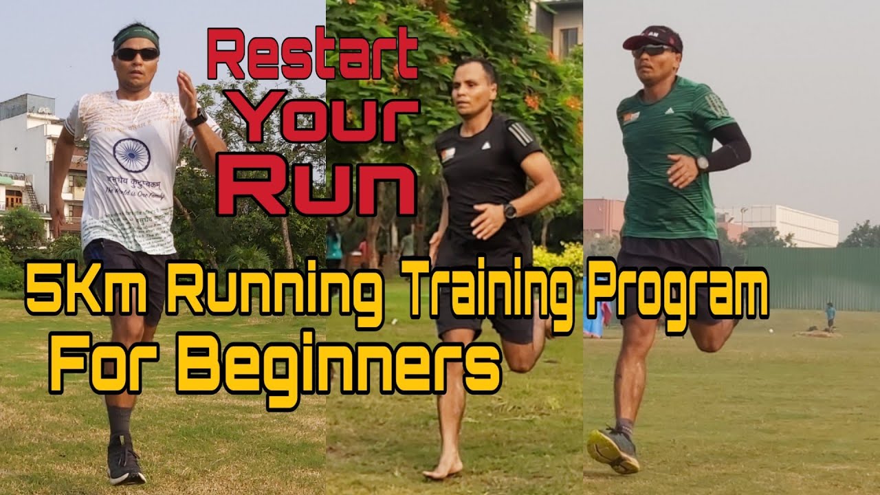 5Km Running Training Program for Beginners | Restart Your Run with 5km Training Program