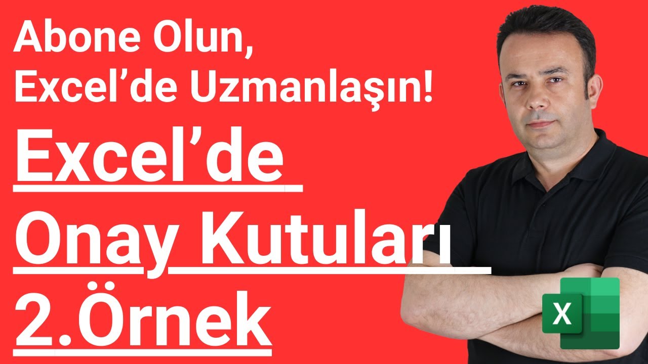 Excel'in Yeni Onay Kutusu ile Tıkladıkça Artan Dinamik İlerleme Çubuğu Yapımı - 998. | Ömer BAĞCI
