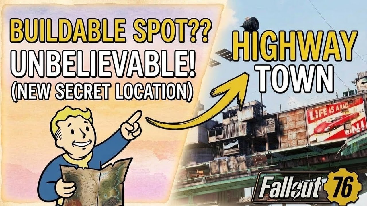 SECRET CAMP LOCATION!! Fallout 76 Camp locations! 