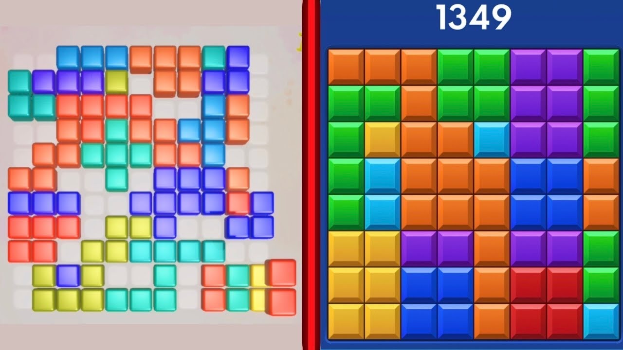 Peak Jelly Blast Puzzle VS Block Blast 🧩 Puzzle Gameplay 