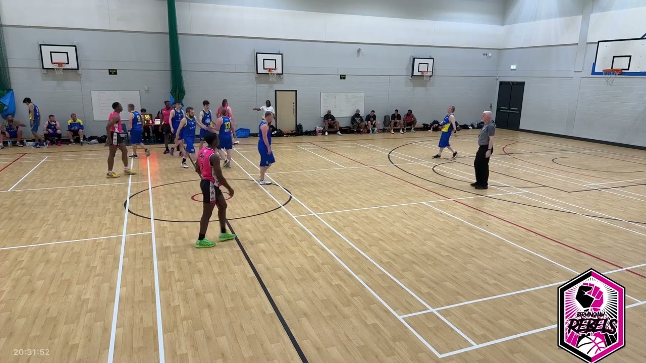 Rebels B  Vs Shresbury Storm WMBL PlayOffs S/F