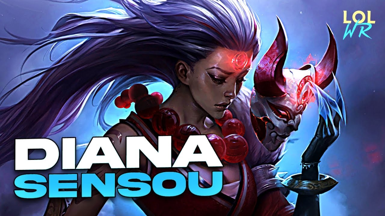 TOP 1 DIANA EXPLICANDO TUDO SOBRE O CAMPEÃO! (ft. Sensou) | TUTORIAL DOS MONO #7