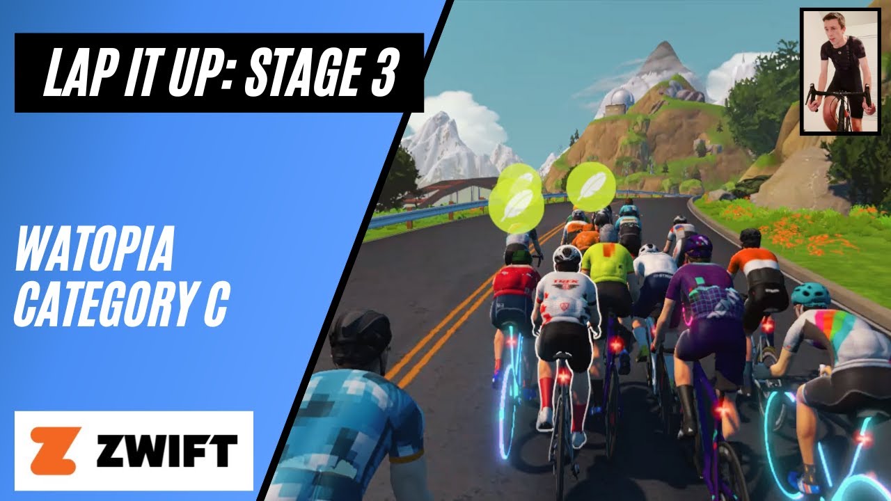 Lap It Up Stage 3! // Seaside Sprint // Category C Zwift Race