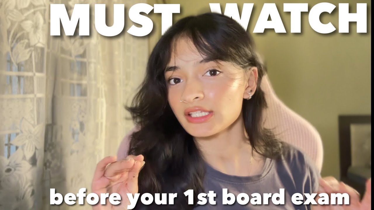 ‼️WATCH THIS BEFORE YOUR FIRST BOARD EXAM | CBSE class 10