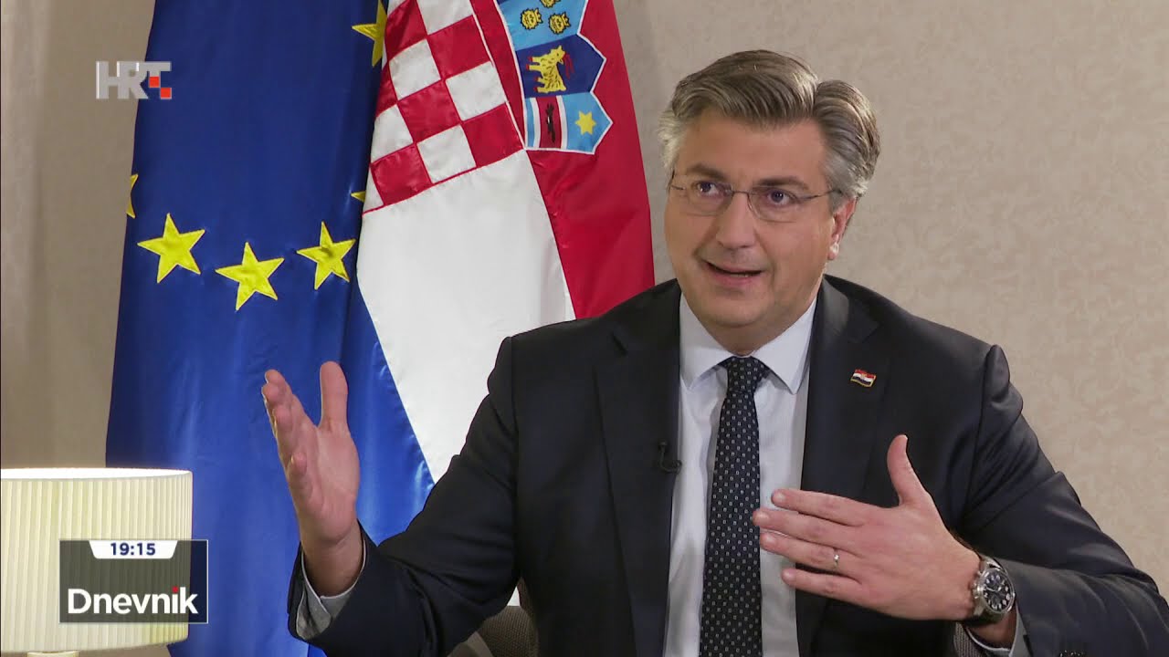 Gostovanje predsjednika Vlade u Dnevniku HRT-a (02.11.2020.)