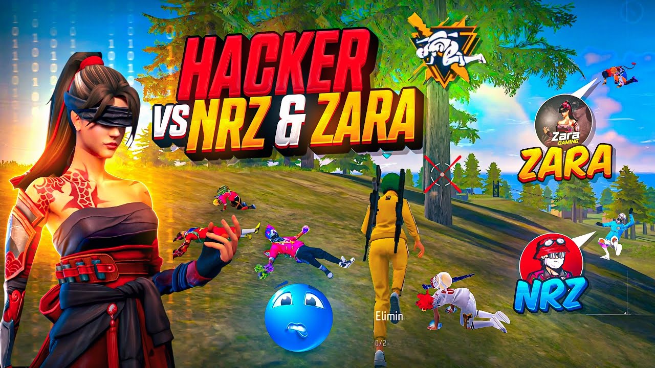 It’s ILLEGAL❗️ We’re Landing..And He’s already Killing💀Hacker VS Zara gaming and @NRZ