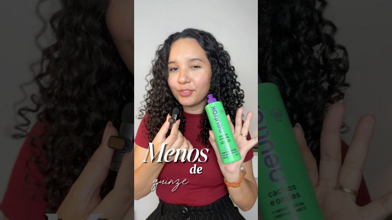Creme de pentear Neutrox - Cachos e ondas | Creme Baratinho