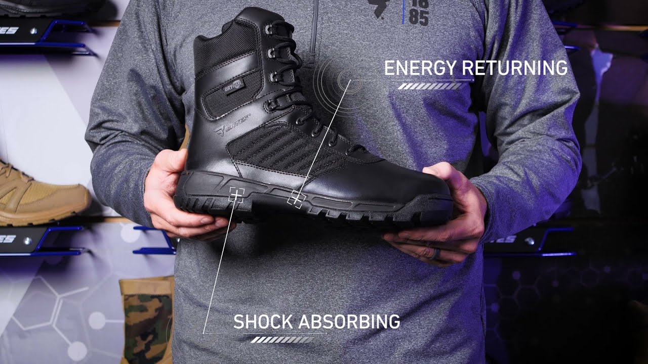 Bates Footwear Tactical Sport 2 Tall Side Zip DRYGuard Tactical Boots Product Overview