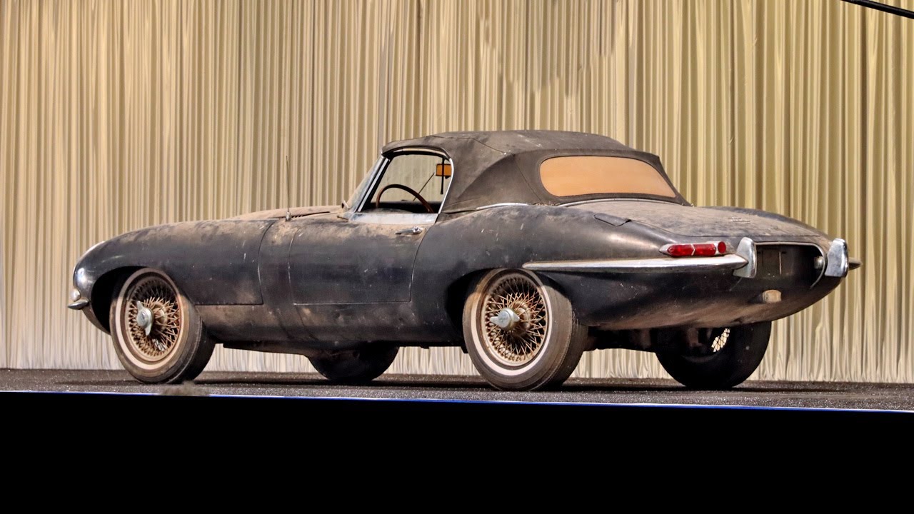 8000-мильный Jaguar E-Type Barnfind