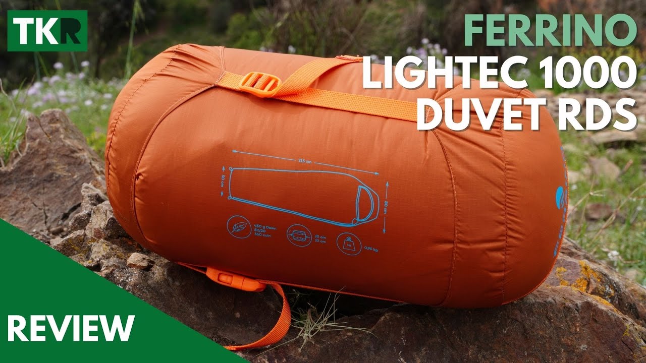 Ferrino Lightec 1000 Duvet RDS | Review | Saco de plumas para condiciones de frío
