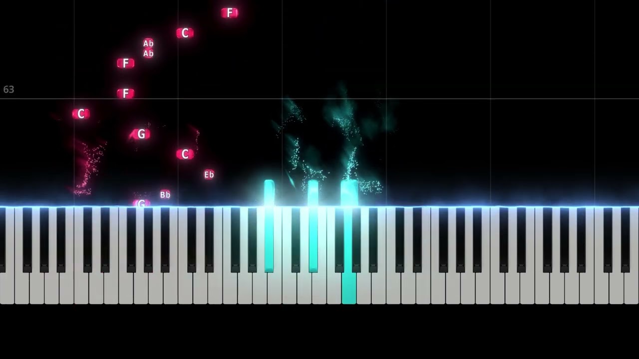 Damascus - Gorillaz, Omar Souleyman, Yasiin Bey [PIANO TUTORIAL]