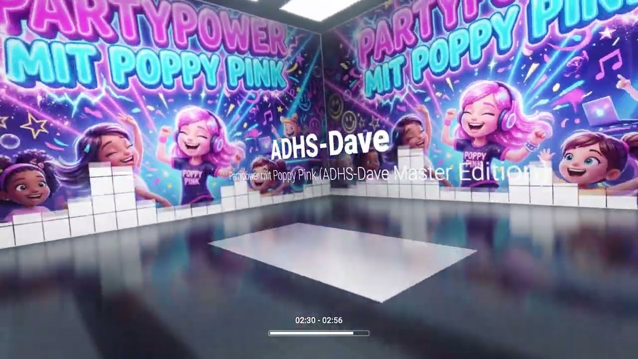 Partypower mit Poppy Pink (ADHS-Dave Master Edition)
