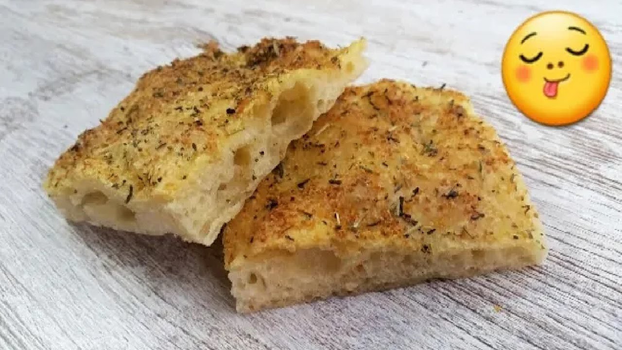 FOCACCIA ITALIANA, paso a paso METODO RAPIDO