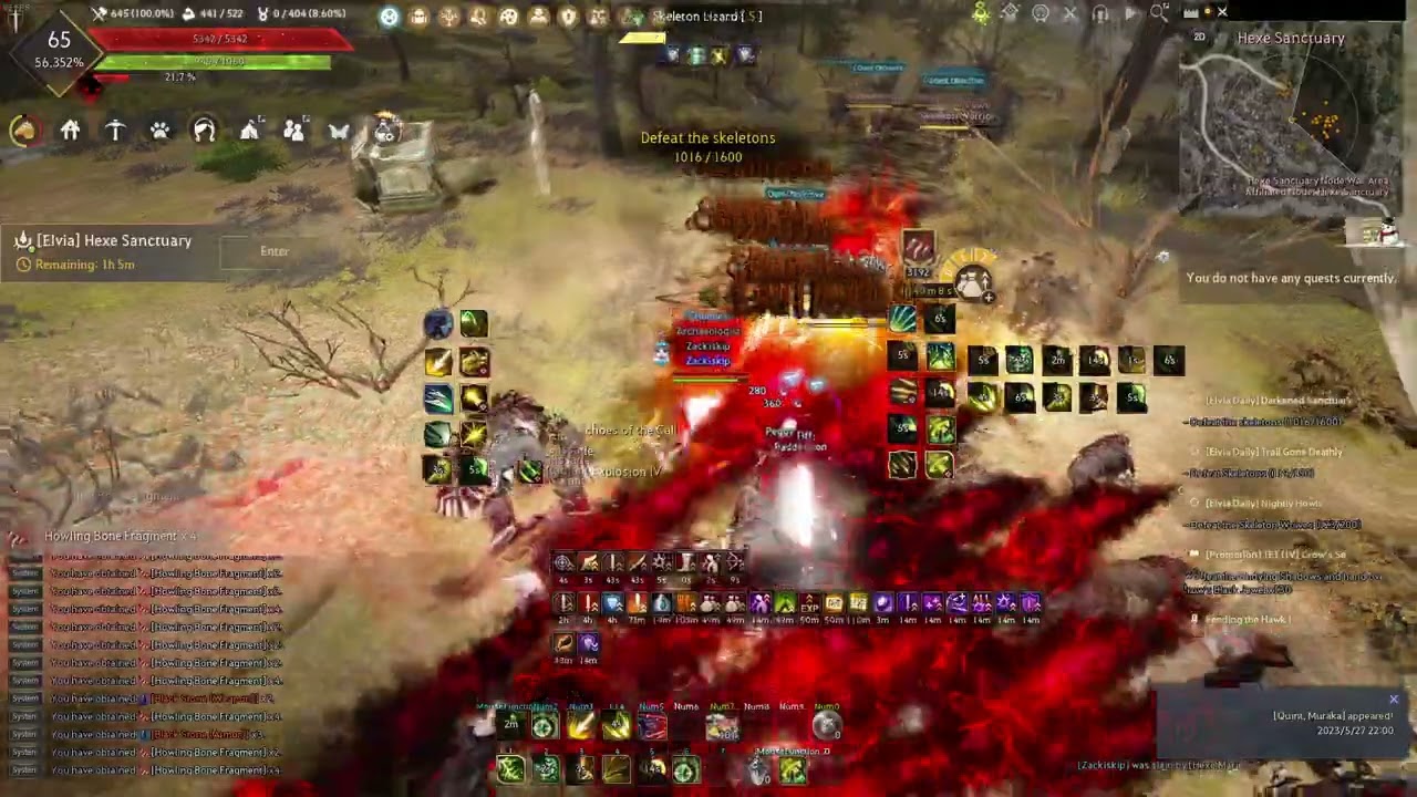 Archer 21k hexe 314k (ap capped spot ap stops mattering)