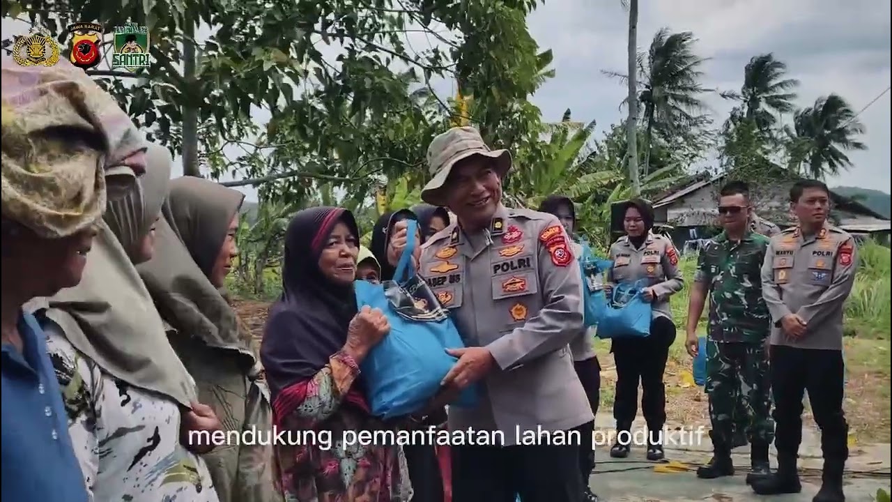 Polres Tasikmalaya melaksanakan kegiatan Penanaman Jagung Serentak seluas 750 hektare