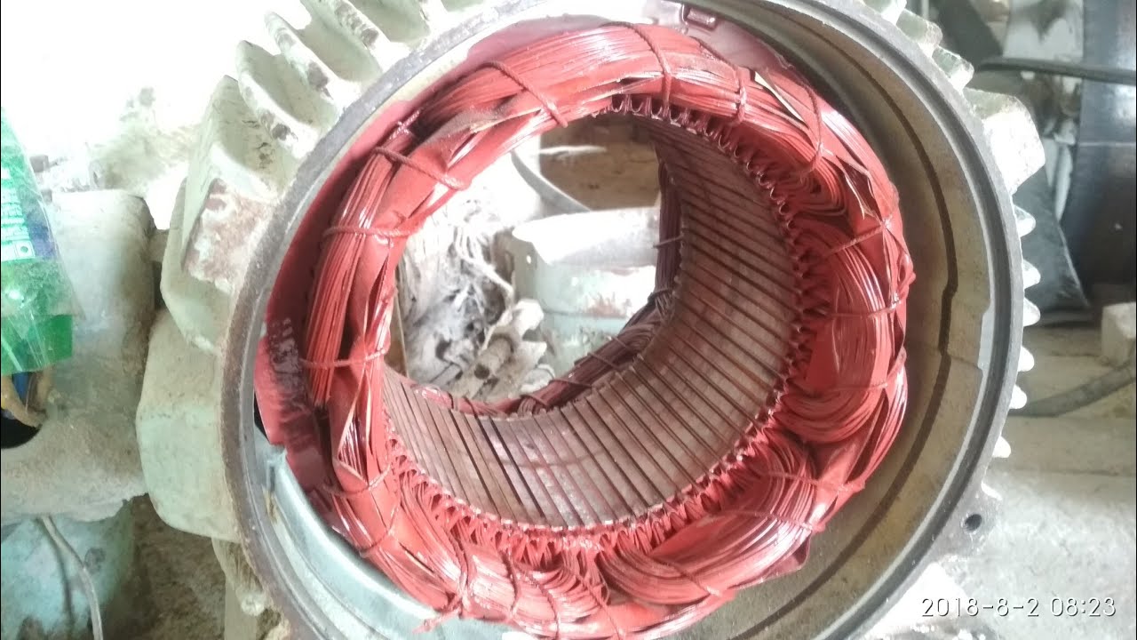 single phase Moter winding 1hp With coil  connection information