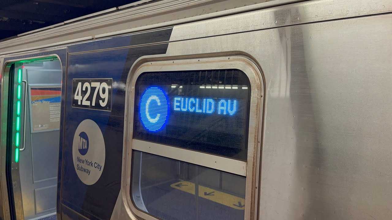 IND 8 Av Local: R211A (C) Train [Washington Heights-168 St to Euclid Av]
