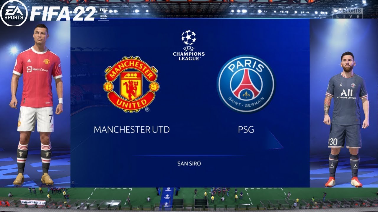 FIFA 22 Pc Gameplay On Low End Pc (Manchester United vs Psg)game is nicely playable