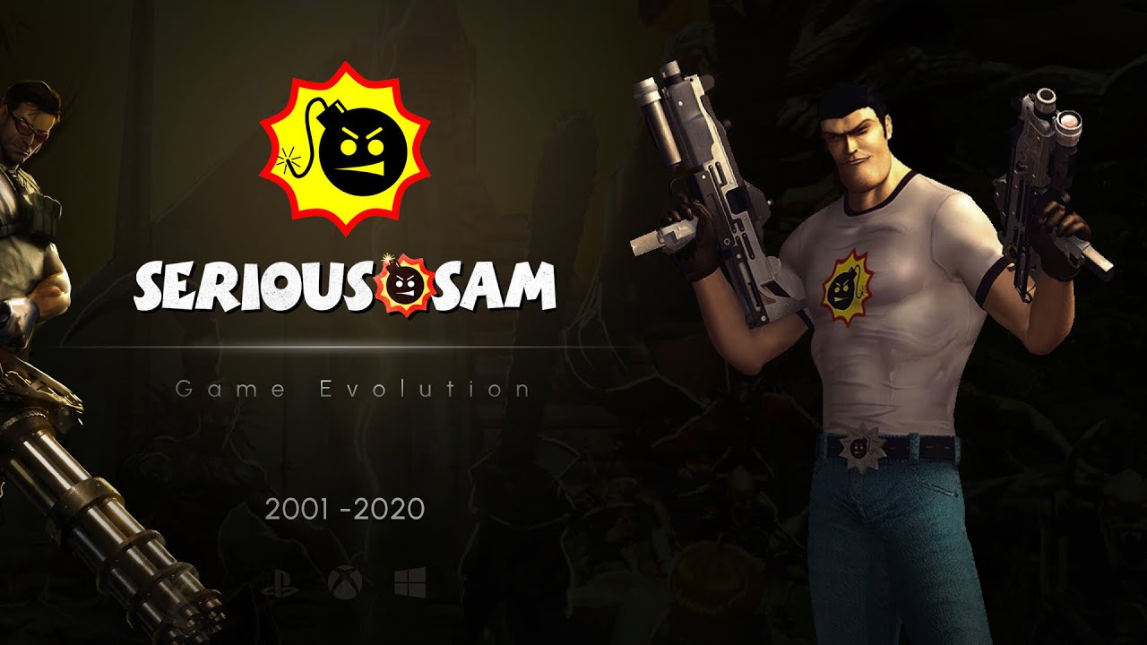 Serious Sam Game Evolution! 2001   2020 yrs. #serioussam #games #evolution