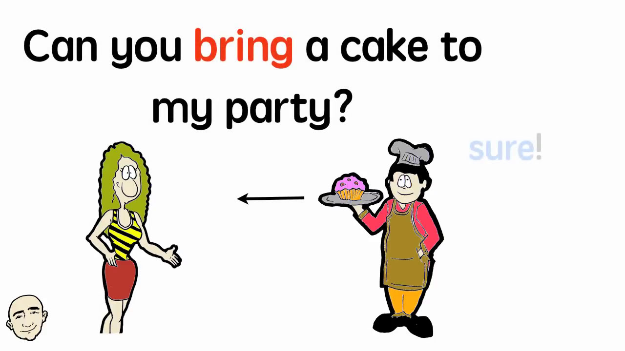 Bring and Take - Grammar Made Simple (English Speaking Practice) | Mark Kulek - ESL