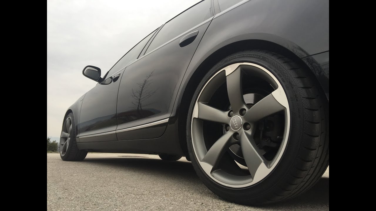 Audi A6 C6 - ROTOR wheels - GoPro HD