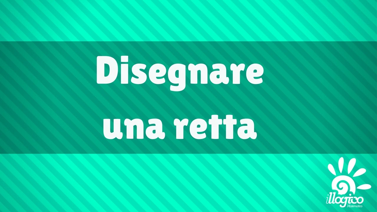 Retta - rappresentazione nel piano cartesiano