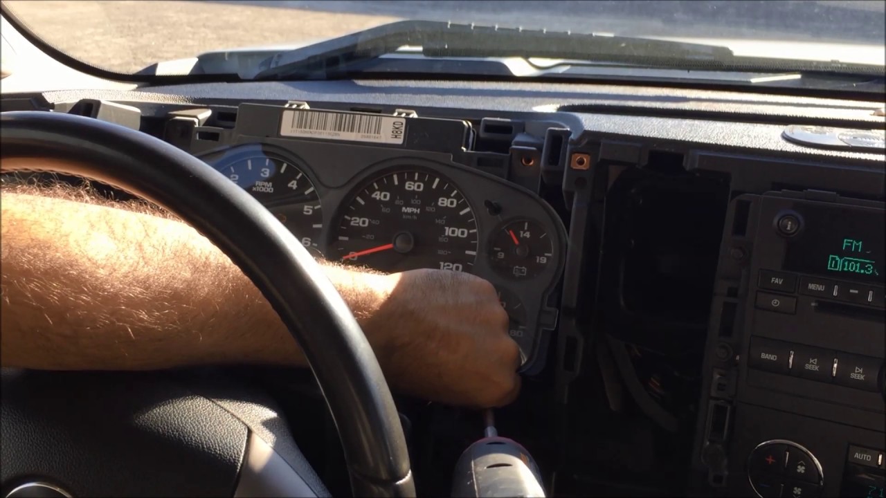 Silverado & Sierra Instrument Cluster Removal and Installation