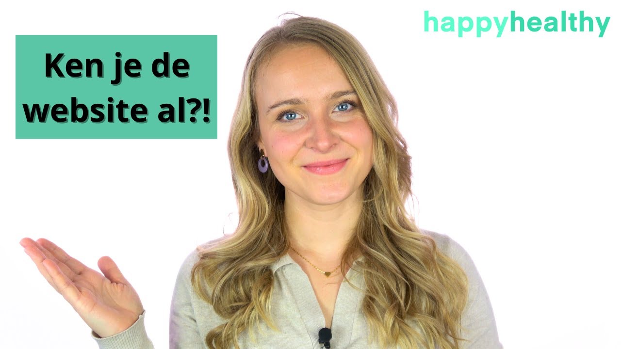 Neem een kijkje op HAPPYHEALTHY.NL