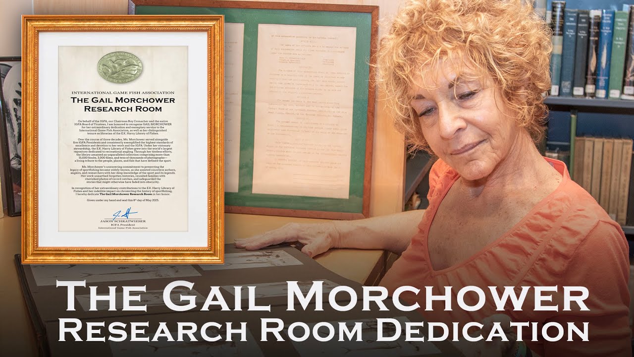 The Gail Morchower Research Room Dedication