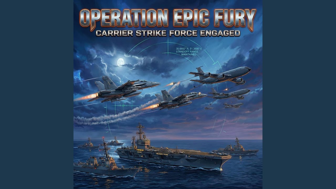 Operation Epic Fury: Carrier Strike Force Engaged