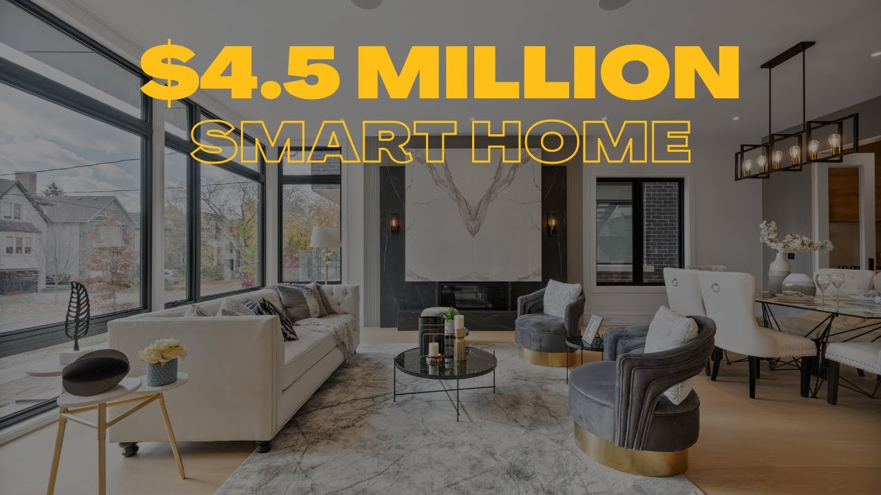 $4.5M Yonge Finch Stunning Custom Built Smart Home | Toronto Real Estate Virtual Tour