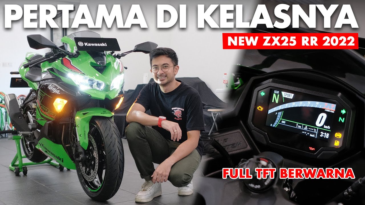 CANGGIH‼️ NEW KAWASAKI ZX25RR MAKIN MIRIP ZX10R DAN ZX6R