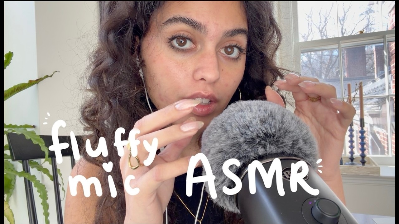 ASMR extremely gentle fluffy mic triggers 💌 (comb, tweezers, brush)