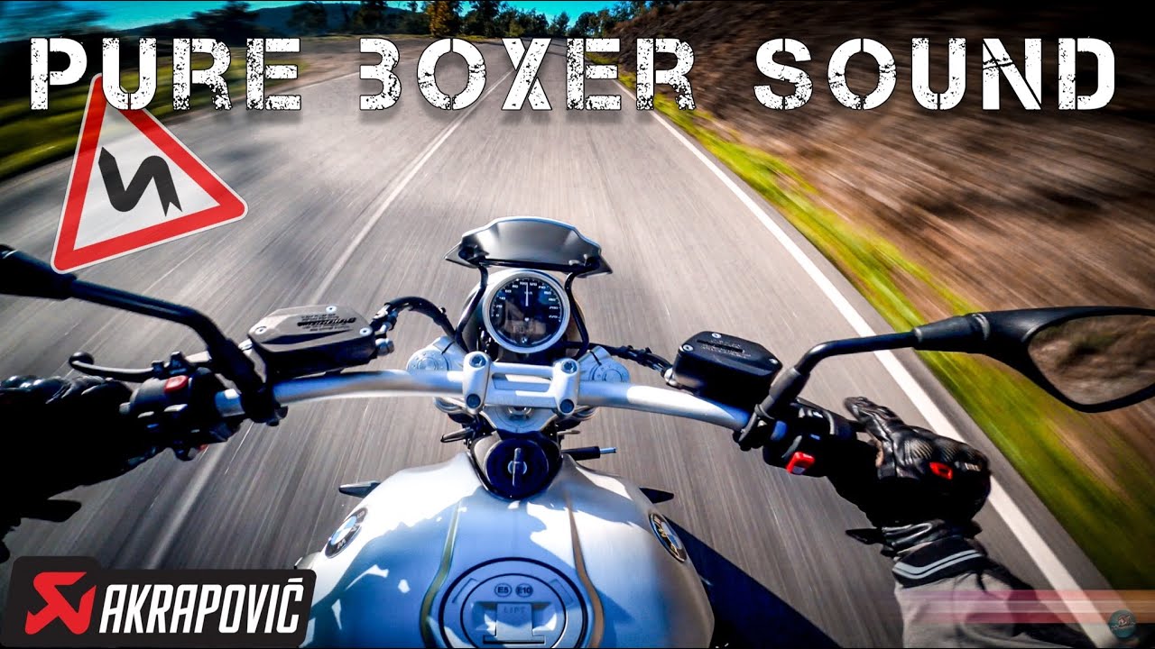 BMW RnineT Pure 2022 | PURE BOXER SOUND 🎶 [4K RAW Onboard]