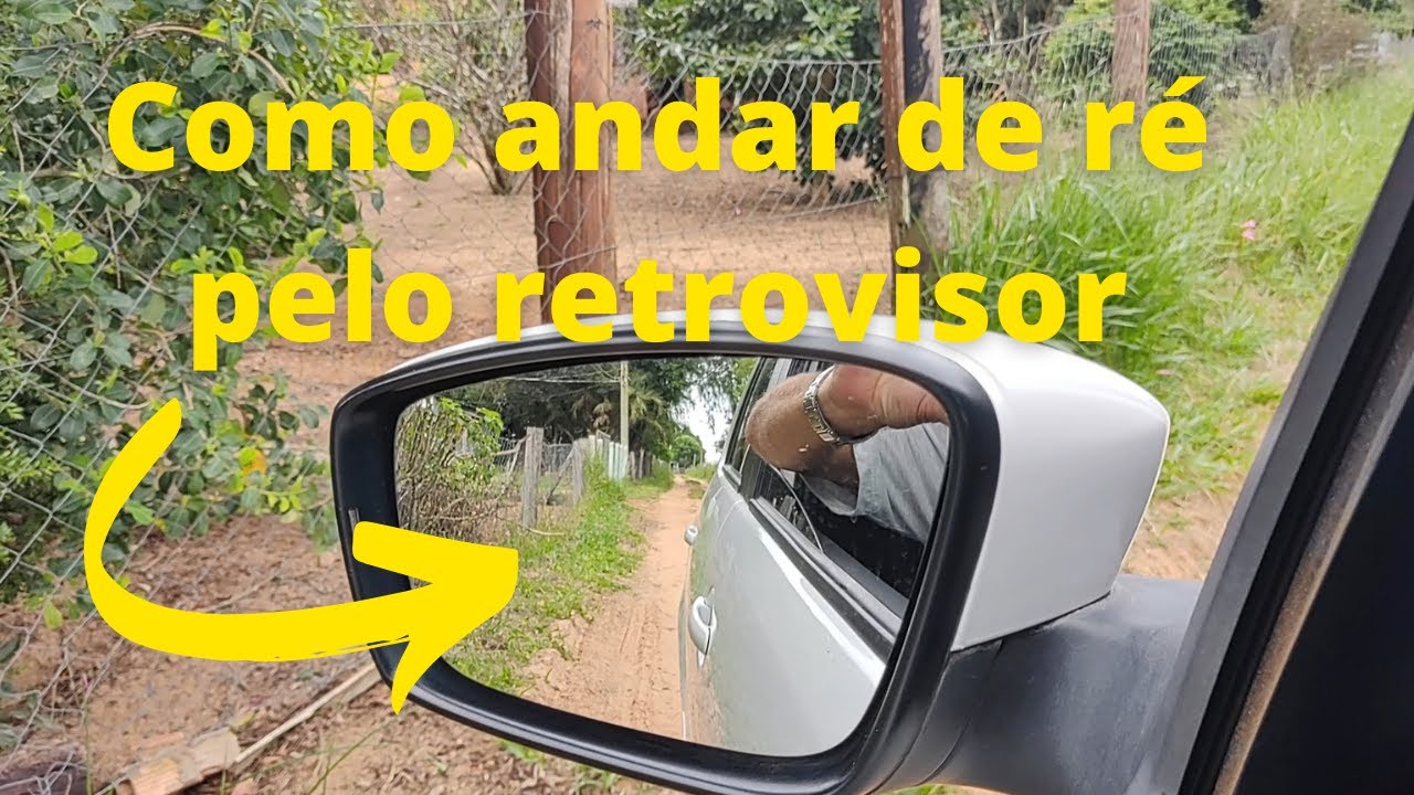 Como dirigir longa distância de marcha ré olhando apenas pelo retrovisor. Não passe mais vergonha.