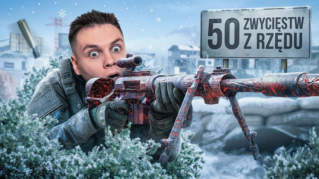 🔴 NA ŻYWO: 100% SKUPIENIA... 50 ZWYCIĘSTW Z RZĘDU w WARZONE...