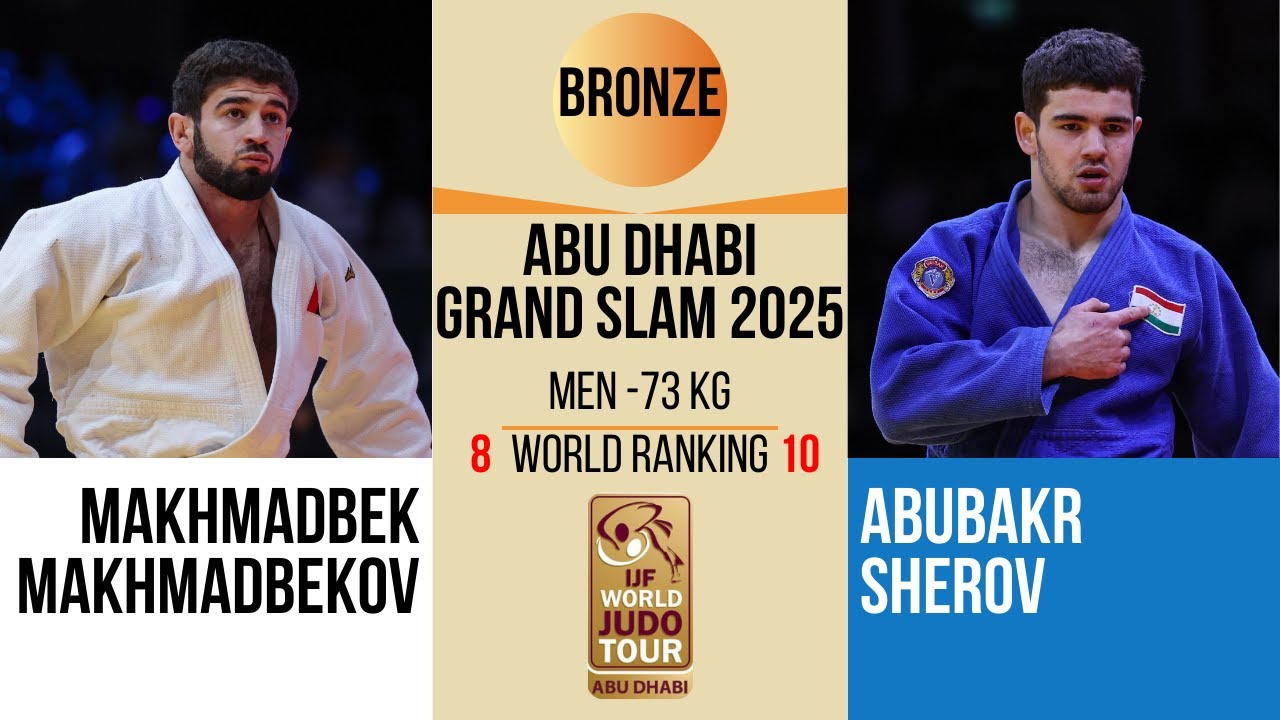 Makhmadbek MAKHMADBEKOV VS Abubakr SHEROV | Abu Dhabi Grand Slam 2025 | BRONZE -73 kg