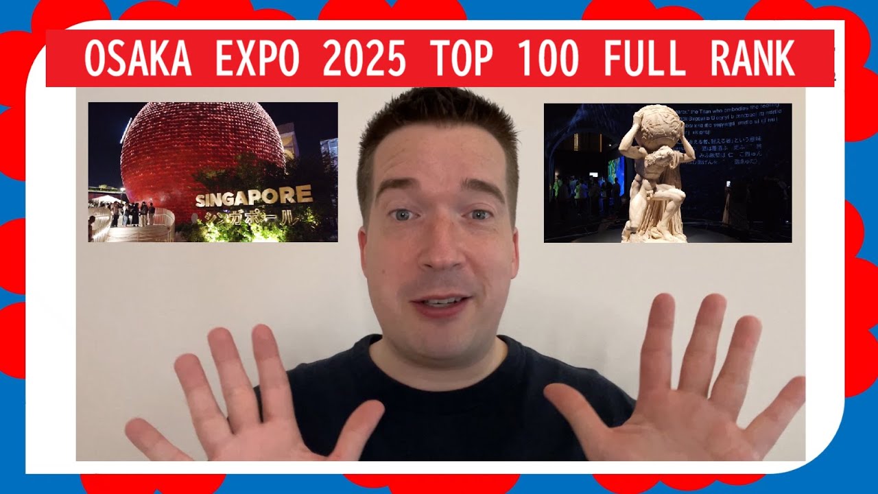 РЕЙТИНГ! 100 лучших павильонов Osaka Expo 2025 года. Рейтинг павильонов Osaka Expo от Japan Travel
