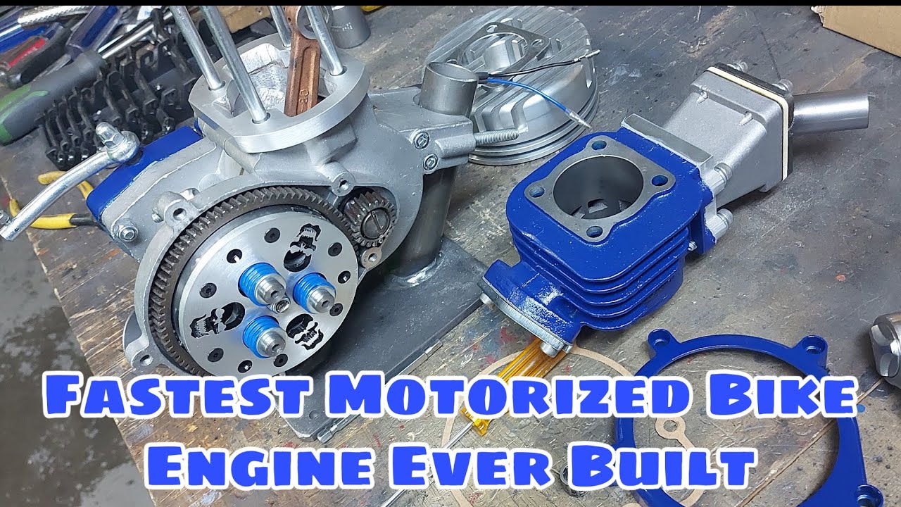 Fastest Motorized Bike Engine Ever Built !
