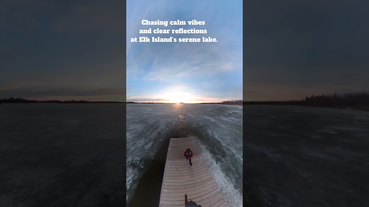 Floating through peace and prairie skies - ELK Island, you’ve got our hearts. 