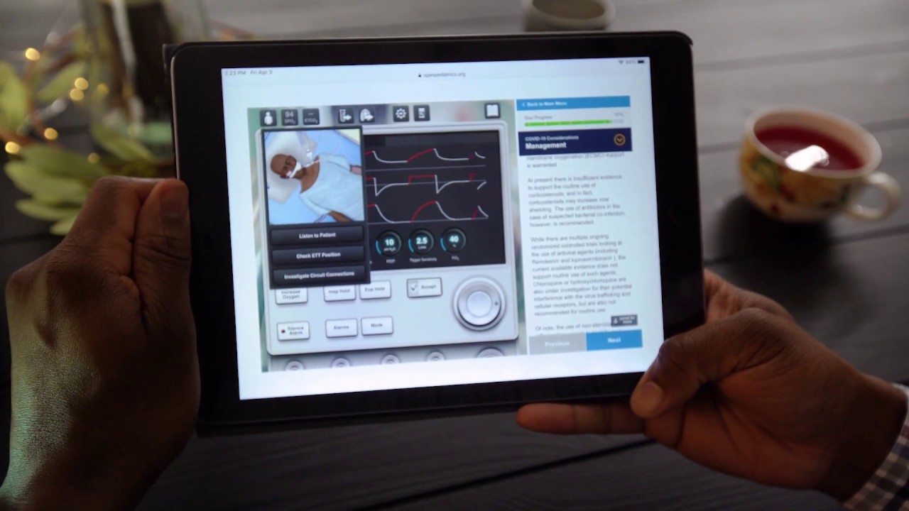 OPENPediatrics Ventilator Simulator Trailer