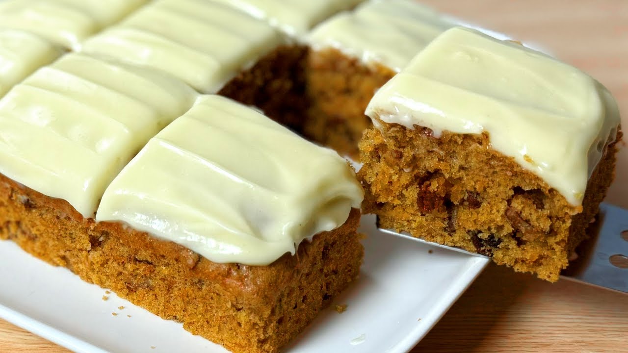Easy Carrot Cake Recipe | Moist & Soft | Spicy foodz