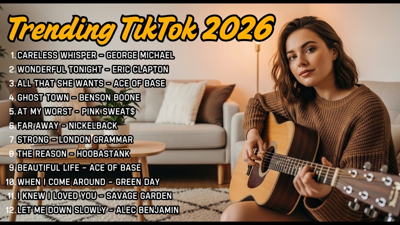 Acoustic Romantic Mix Cover 2026🌙🎶Trending TikTok Songs 2026 ~ All That She Wants, Beautiful Life