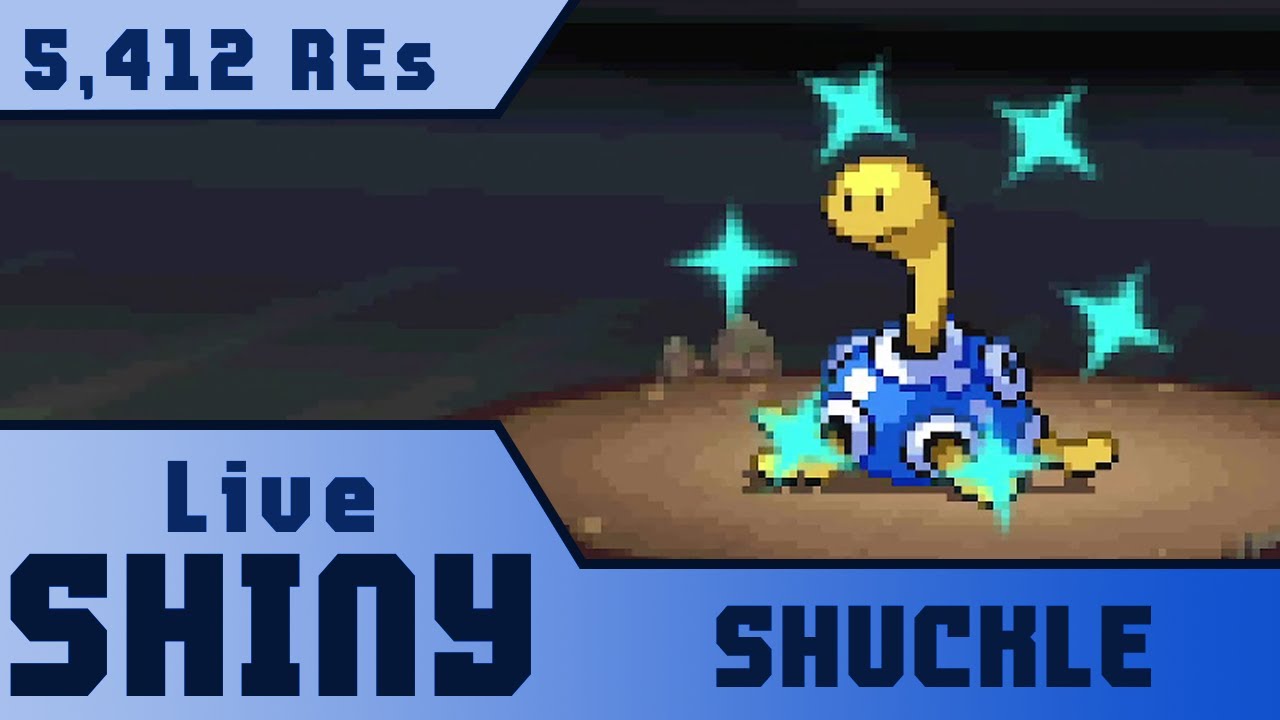 Live Shiny Shuckle in 5,412 REs and 2 Phases! • Pokemon White 2