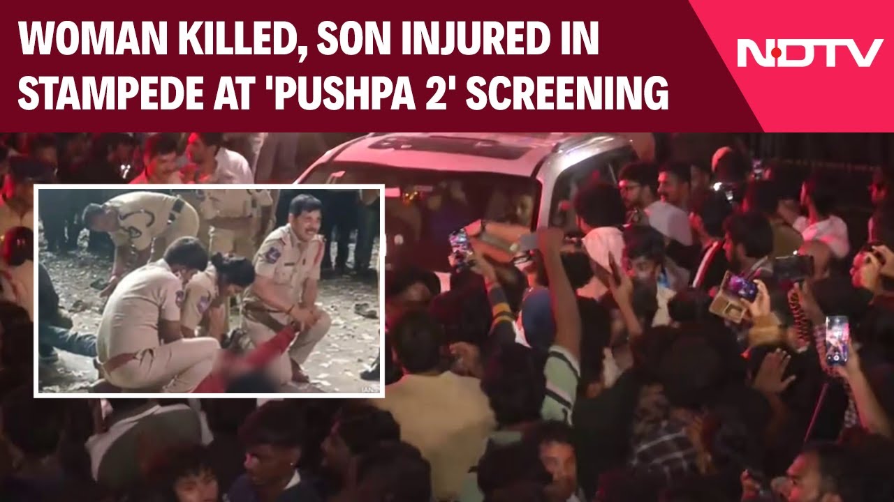 Pushpa 2 Stampede | Woman Killed, Son Injured In Stampede At 'Pushpa 2' Screening