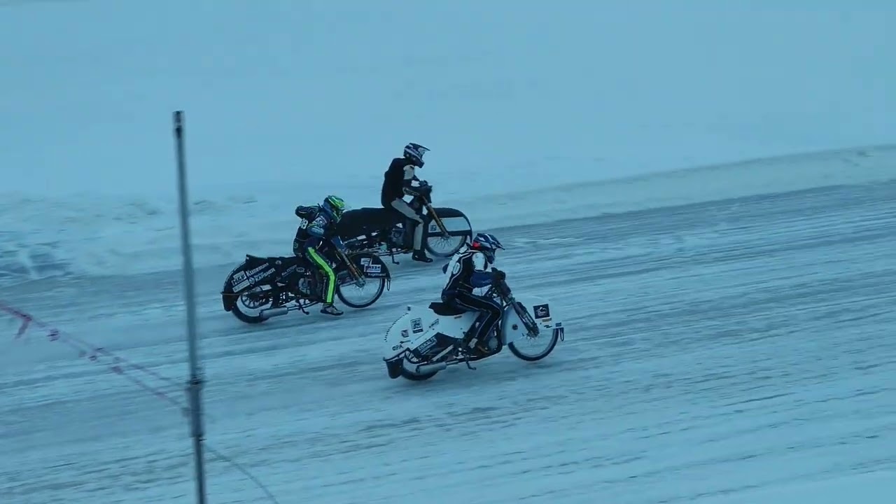 Eisspeedway Training in Övik